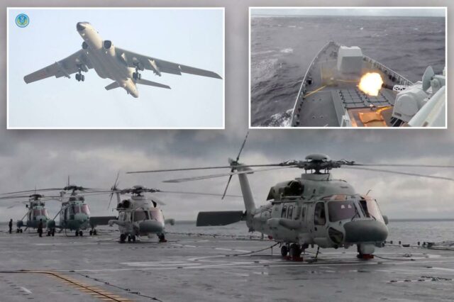 China realiza exercícios militares em torno de Taiwan para alertar 'forças externas' após tensões entre EUA e Japão
