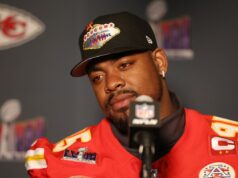 Chris Jones faz uma admissão surpreendente após anúncio do Chiefs Stadium Kansas City Chiefs defensive tackle Chris Jones.