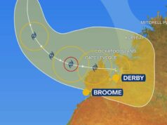 Ciclone se desenvolve na costa de WA, moradores foram instruídos a se preparar para ventos de 140 km/h O ciclone tropical Hayley pode se intensificar para uma tempestade de categoria dois já esta tarde.