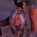 ARQUIVO - Grace Chyuwei derrama água em Joe Chyuwei para ajudar com o calor em 3 de agosto de 2025, no Parque Nacional do Vale da Morte, Califórnia (AP Photo / John Locher, Arquivo)