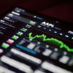 Ex-advogado de compliance da Apple multado | Gráfico de ações da AAPL na tela