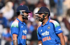 Classificações ICC: Virat Kohli sobe para o segundo lugar em rebatidas ODI, Rohit Sharma mantém o primeiro lugar Classificações ICC: Virat Kohli sobe para o segundo lugar em rebatidas ODI, Rohit Sharma mantém o primeiro lugar