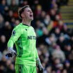 Mason Mount em ação durante a partida da Premier League entre Crystal Palace e Manchester United no Selhurst Park em 2025 em Londres, Inglaterra.