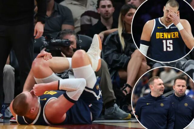 Comentários preocupantes do técnico do Nuggets sobre a lesão ‘dolorosa’ de Nikola Jokic
