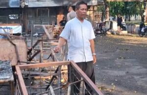 Comerciantes de Kalibata ainda traumatizados, Polda Metro presente para prestar assistência Comerciantes de Kalibata ainda traumatizados, Polda Metro presente para prestar assistência