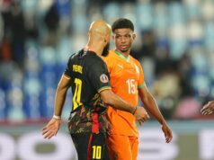Como Amad Diallo e Bryan Mbeumo se saíram no confronto AFCON enquanto a estrela do Man United marcava novamente Bryan Mbeumo comemora gol do Manchester United x Liverpool.