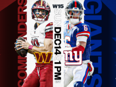 Como assistir Commanders vs Giants: transmissão ao vivo da NFL, canal de TV Como assistir Commanders vs Giants: transmissão ao vivo da NFL, canal de TV
