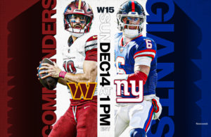 Como assistir Commanders vs Giants: transmissão ao vivo da NFL, canal de TV Como assistir Commanders vs Giants: transmissão ao vivo da NFL, canal de TV