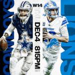 Como assistir Cowboys vs Lions: transmissão ao vivo NFL Thursday Night Football, canal de TV