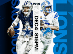 Como assistir Cowboys vs Lions: transmissão ao vivo NFL Thursday Night Football, canal de TV Como assistir Cowboys vs Lions: transmissão ao vivo NFL Thursday Night Football, canal de TV
