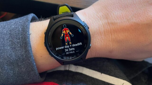 Como (e por que) uso meu relógio de corrida Garmin Um treino no Garmin Connect web
