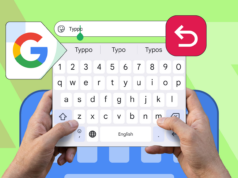 Como um recurso subestimado do Gboard resolveu meu maior medo de digitar no Android Uma pessoa usando o teclado QWERTY Mini