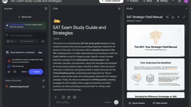 Como uso o gerador de apresentação de slides NotebookLM para Slides do NotebookLM no celular