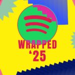 O logotipo do Spotify dentro das iniciais AP