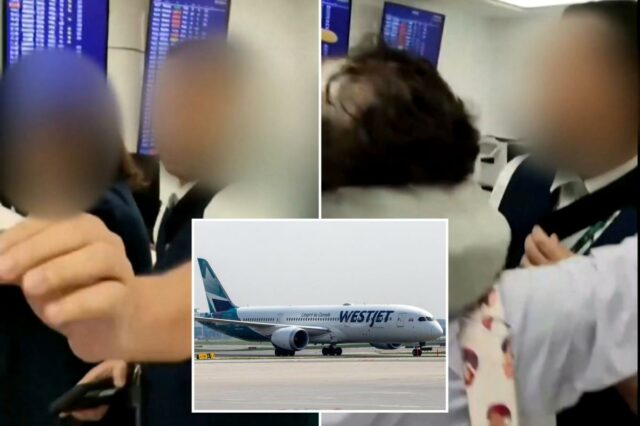 Companhia aérea WestJet sob ataque depois que agente rasgou cartões de embarque de passageiros por filmar disputa de voo
