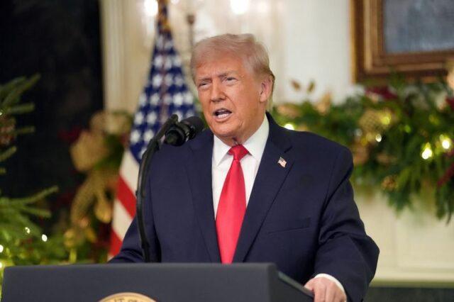 Conclusões do discurso de fim de ano de Trump à Yahoo news home