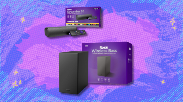 Configure um centro de streaming doméstico com 57% de desconto no Roku 4K HDR Streambar SE e Wireless Bass Bundle
