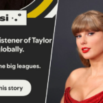 Emma Wood e suas recordações de Taylor Swift.