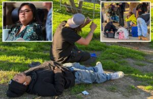 Conheça o líder socialista de Los Angeles que ganha US$ 240 mil para reinar sobre um parque infestado de drogas enquanto ele desmorona Conheça o líder socialista de Los Angeles que ganha US$ 240 mil para reinar sobre um parque infestado de drogas enquanto ele desmorona