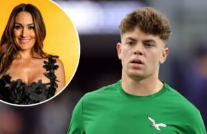 Cooper DeJean faz comemoração no estilo WWE em meio a rumores de namoro de Nikki Garcia Nikki Garcia reage aos cantos de 'John Cena Left You' no WWE 'Raw'