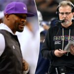 O coordenador defensivo dos Vikings, Brian Flores.