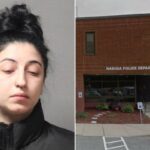 Paige Goulet foi presa depois que sua filha de 6 anos foi hospitalizada e testou positivo para cocaína e cannabis.