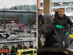 Criança entre 21 vítimas de spray de pimenta e assalto no aeroporto de Londres Criança entre 21 vítimas de spray de pimenta e assalto no aeroporto de Londres