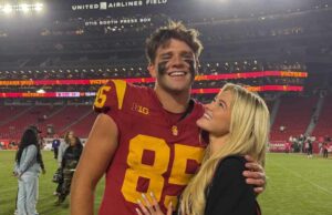 Cronograma completo do relacionamento de Rylee Arnold e namorado Walker Lyons DWTS Rylee Arnold e o namorado jogador de futebol da USC Walker Lyons Cronograma de relacionamento