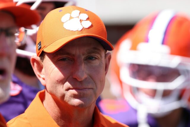 Clemson Tigers head coach Dabo Swinney