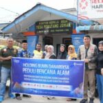 Danareksa envia 5 toneladas de arroz e milhares de pacotes de alimentos básicos para a área KIM Ring 1 para vítimas do desastre em Medan