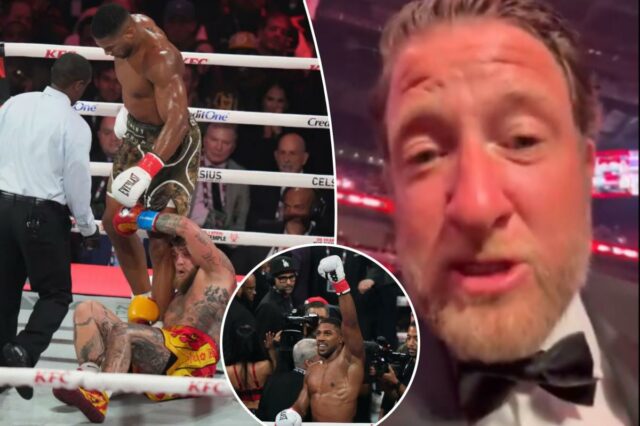 Dave Portnoy defende Jake Paul enquanto críticas contundentes sobre a Dave Portnoy defende Jake Paul enquanto críticas contundentes sobre a derrota por KO chegam