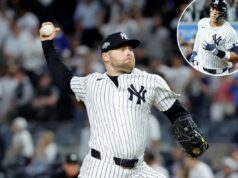 David Bednar se junta a Aaron Judge na equipe dos EUA para 2026 WBC O arremessador do New York Yankees, David Bednar, lança um arremesso durante a 8ª entrada.