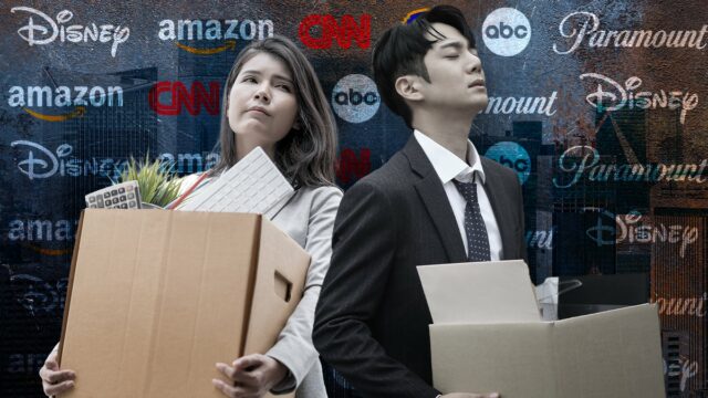 Demissões em entretenimento e mídia aumentam 18%, com mais de 17.000 empregos cortados em 2025
