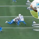 Denzel Perryman, do Chargers, bate no recebedor dos Cowboys, Ryan Flournoy.