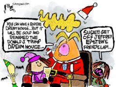 Desenho animado: Felizes Trumpmas Desenho animado: Felizes Trumpmas