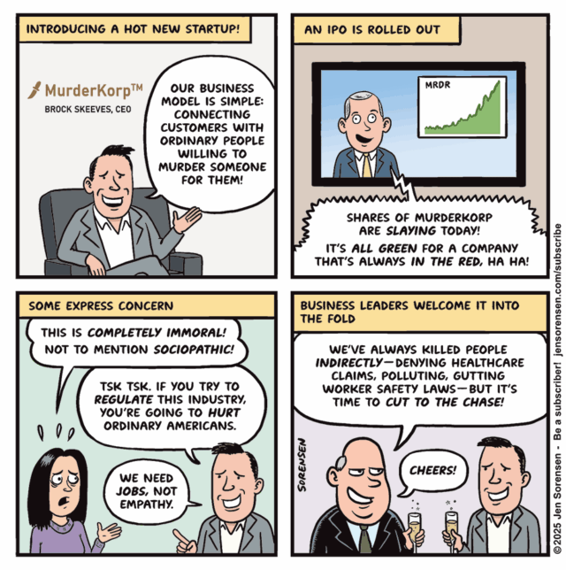 Desenho animado: MurderKorp Desenho animado: MurderKorp