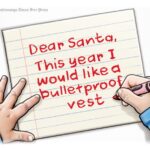 Desenho animado: Querido Papai Noel...