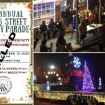 Um carro alegórico de Notre Dame na Parada de Férias de Santa Bárbara Milpas.