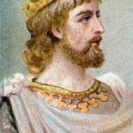 Um retrato do rei Aethelstan, que unificou a Inglaterra pela primeira vez em 927 d.C., e este ano marca 1.100 anos desde que foi coroado o primeiro rei da Inglaterra