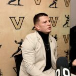 Heisman Trophy candidate quarterback Diego Pavia of the Vanderbilt Commodores