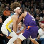 Dillon Brooks flagrante em Curry, falta de Moses Moody no último segundo define outra derrota do Warriors