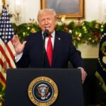 Discurso de Trump no horário nobre: ​​o presidente culpa implacavelmente Joe Biden e afirma que 'a inflação parou' e 'os preços caíram'