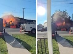 Dois desaparecidos após explosão de gás na área da baía, vídeo explosão de casa-12-11-2025