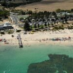 Dois tubarões avistados perto da costa em uma praia popular ao sul de Adelaide