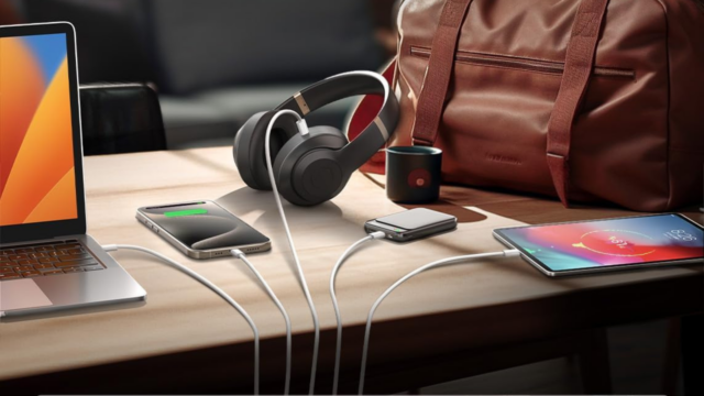 É hora de estocar cabos de carregamento
