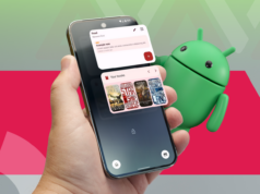 É quase impossível usar widgets de tela de bloqueio no Pixel 10 com o Desbloqueio facial ativado Google Pixel 10 encostado em algumas flores cor de rosa