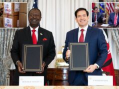 EUA e Quénia assinam primeiro o que se espera que sejam dezenas de acordos globais de saúde “América Primeiro” EUA e Quénia assinam primeiro o que se espera que sejam dezenas de acordos globais de saúde "América Primeiro"