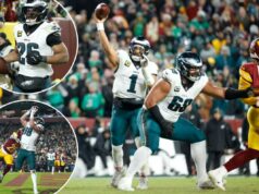 Eagles superam falhas para os principais comandantes e se repetem como campeões da NFC East Eagles superam falhas para os principais comandantes e se repetem como campeões da NFC East