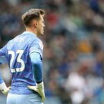 Radek Vitek do Bristol City em ação.