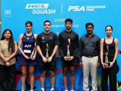 Encerramento esportivo indiano, 5 de dezembro: Senthilkumar e Anahat emergem campeões no Squash Indian Tour Encerramento esportivo indiano, 5 de dezembro: Senthilkumar e Anahat emergem campeões no Squash Indian Tour